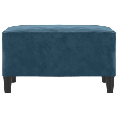 Vidaxl voetenbank 70x55x41 cm fluweel blauw
