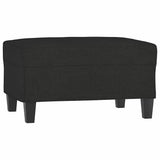 Vidaxl voetenbank 70x55x41 cm stof zwart