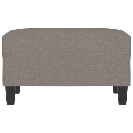 Vidaxl voetenbank 70x55x41 cm stof taupe