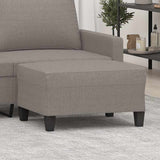 Vidaxl voetenbank 70x55x41 cm stof taupe