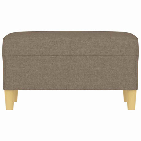 Vidaxl bankje 70x35x41 cm stof taupe