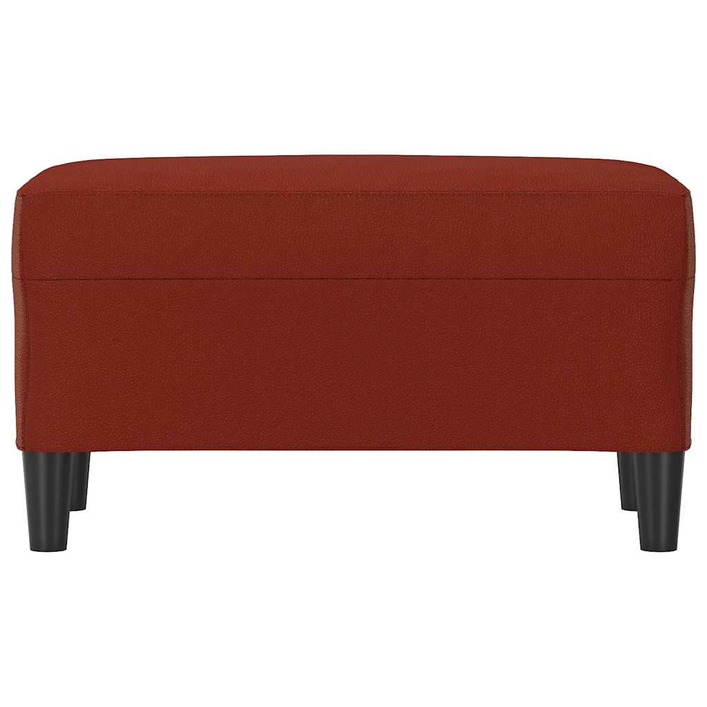 Vidaxl bankje 70x35x41 cm kunstleer wijnrood