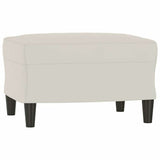 Vidaxl bankje 70x35x41 cm fluweel crèmekleurig