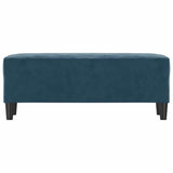 Vidaxl bankje 100x35x41 cm fluweel blauw