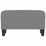 Vidaxl bankje 70x35x41 cm stof donkergrijs