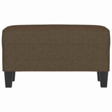 Vidaxl bankje 70x35x41 cm stof bruin