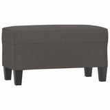 Vidaxl bankje 70x35x41 cm kunstleer grijs