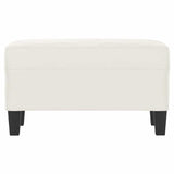 Vidaxl bankje 70x35x41 cm microvezelstof beige