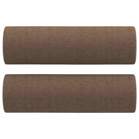 Vidaxl Dekorative Kissen 2 ST 15x50 cm Stoff braun