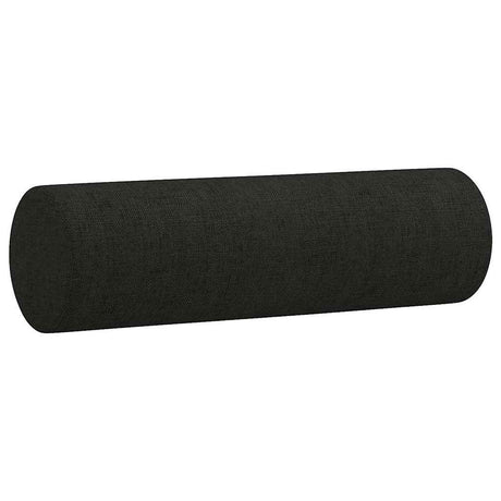 Vidaxl Dekorative Kissen 2 ST 15x50 cm Stoff schwarz
