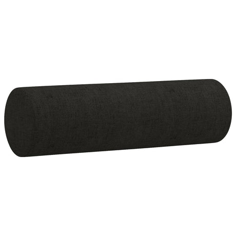 Vidaxl Dekorative Kissen 2 ST 15x50 cm Stoff schwarz