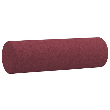 Vidaxl Dekorative Kissen 2 ST 15x50 cm Stoffwein rot