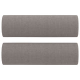 Vidaxl Dekorative Kissen 2 ST 15x50 cm Stofftaupe