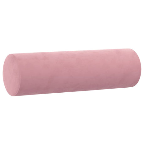 Vidaxl Dekorative Kissen 2 ST 15x50 cm Samt rosa