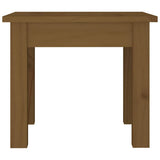 Vidaxl salontafel 35x35x30 cm massief grenenhout honingbruin