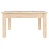 Vidaxl salontafel 55x55x30 cm massief grenenhout