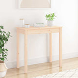 Vidaxl wandtafel 80x40x75 cm massief grenenhout