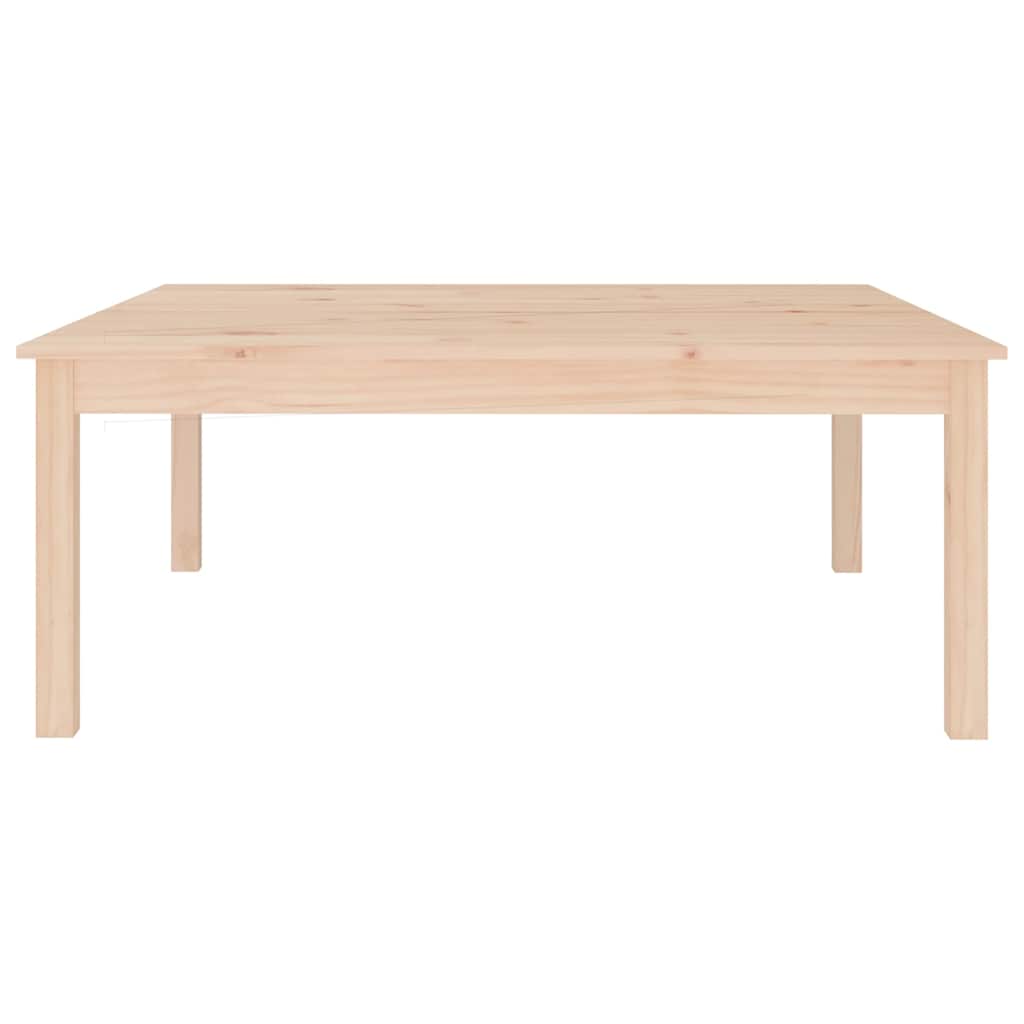 Vidaxl salontafel 100x100x40 cm massief grenenhout