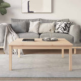 Vidaxl salontafel 100x100x40 cm massief grenenhout