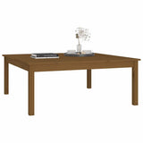 Vidaxl salontafel 100x100x40 cm massief grenenhout honingbruin