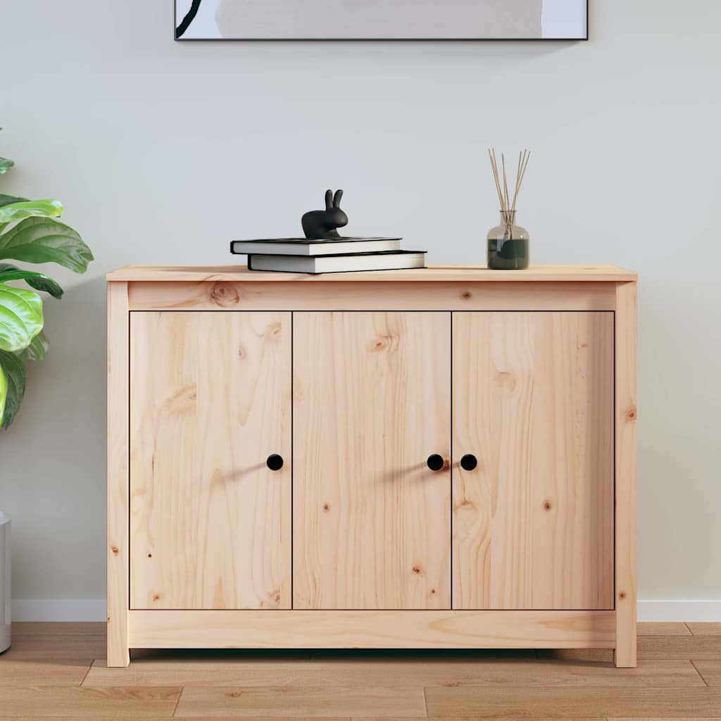 Vidaxl dressoir 100x35x74 cm massief grenenhout
