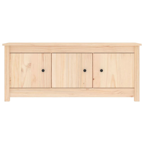 Vidaxl -Schuhschrank 110x38x45,5 cm Festkiefer