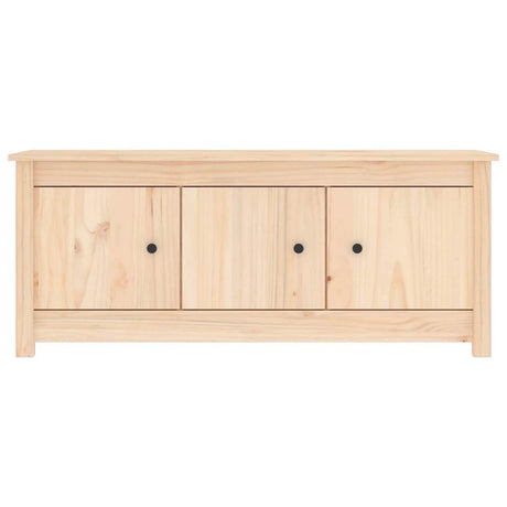 Vidaxl -Schuhschrank 110x38x45,5 cm Festkiefer