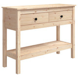Vidaxl wandtafel 100x35x75 cm massief grenenhout