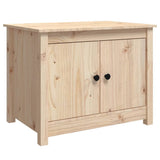 Vidaxl salontafel 71x49x55 cm massief grenenhout