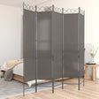 Vidaxl kamerscherm met 5 panelen 300x200 cm stof antracietkleurig