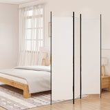 Vidaxl kamerscherm met 3 panelen 150x200 cm stof wit