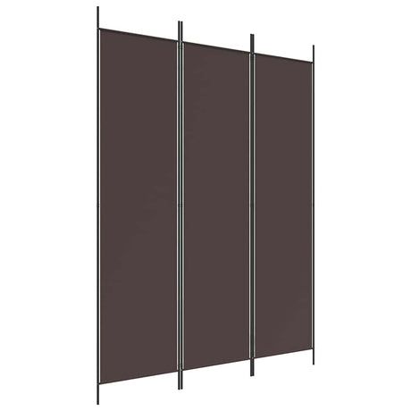 Vidaxl kamerscherm met 3 panelen 150x200 cm stof bruin