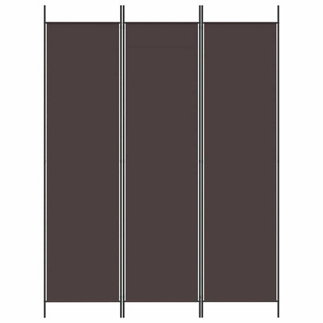 Vidaxl kamerscherm met 3 panelen 150x200 cm stof bruin