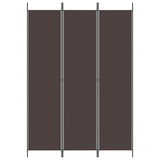 Vidaxl kamerscherm met 3 panelen 150x220 cm stof bruin