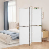 Vidaxl kamerscherm met 3 panelen 150x180 cm stof wit