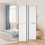 Vidaxl kamerscherm met 3 panelen 150x220 cm stof wit