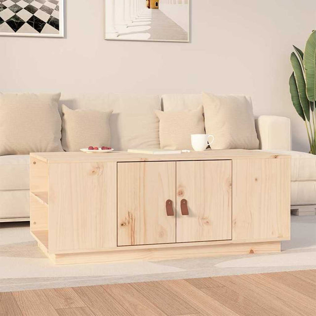 Vidaxl salontafel 100x50x41 cm massief grenenhout