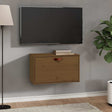 Vidaxl wandkast 60x30x35 cm massief grenenhout honingbruin