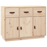 Vidaxl dressoir 100x40x75 cm massief grenenhout