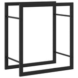 Vidaxl Kamin 50x28x56 cm Stahlmattschwarz