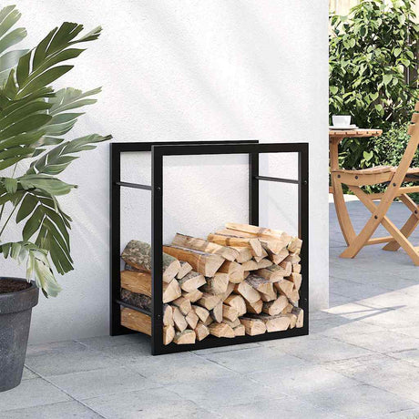 Vidaxl Kamin 50x28x56 cm Stahlmattschwarz