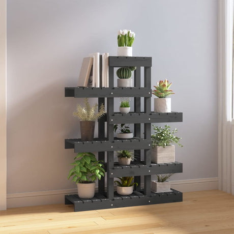VIDAXL -Pflanzenstandard 85x25x109,5 cm Festkiefergrau