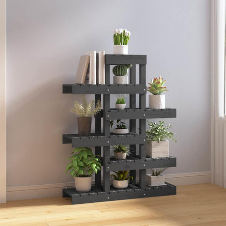 VIDAXL -Pflanzenstandard 85x25x109,5 cm Festkiefergrau
