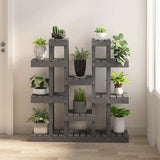 VIDAXL PLANT STANDEL GRAU 104,5 x 25 x 109,5 cm Festkiefer