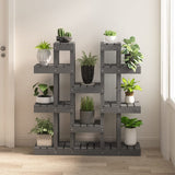 VIDAXL PLANT STANDEL GRAU 104,5 x 25 x 109,5 cm Festkiefer