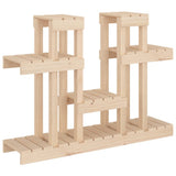 Vidaxl plantenstandaard 104,5x25x77,5 cm massief grenenhout