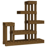 VIDAXL PLANT STANDARD 92X25X97 CM Festkiefer Honigbraun