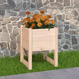 VIDAXL -Planungsbox 40x40x52.5 cm Festkiefer