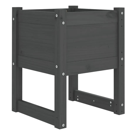 VIDAXL -Planungsbox 40x40x52,5 cm Festkiefergrau