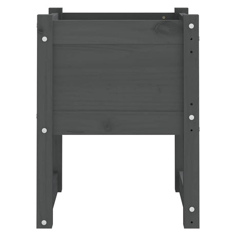 VIDAXL -Planungsbox 40x40x52,5 cm Festkiefergrau
